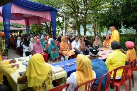 Riau Bebas Asap, Ibu-Ibu Meranti Pandak Pekanbaru Siap Menangkan Paslon Nomor 4 